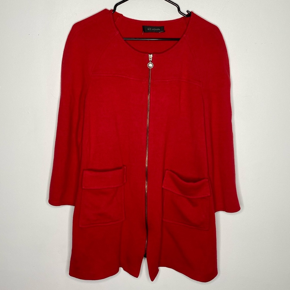 St. John Red Jacket